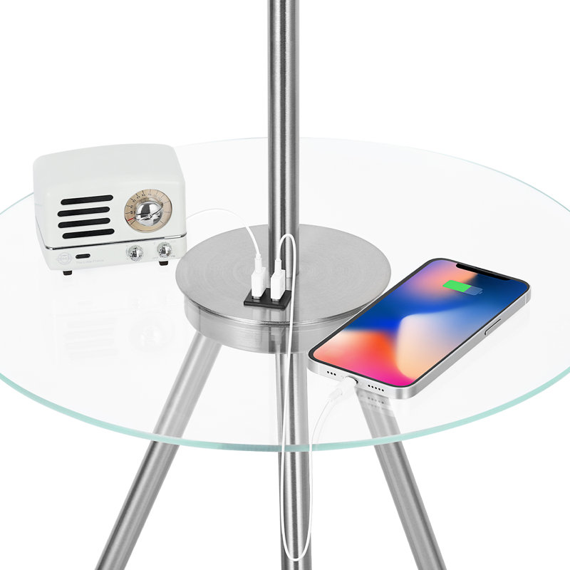 56" LED Tripod Floor Lamp