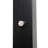 Coronado 1 Light Arc Floor Lamp - Matte Black & Satin Nickel, White Linen Double Shade, Dimmer Switch
