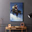 Un Noël de cowboy - Cavas enveloppés dans une galerie-270098684