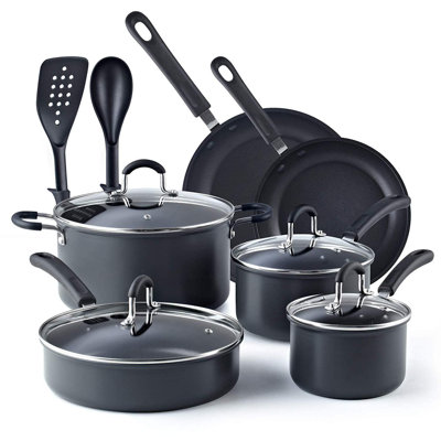 12 - Piece Non-Stick Aluminum Cookware Set