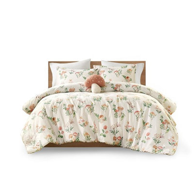Full/Queen Mushroom Garden Comforter Set