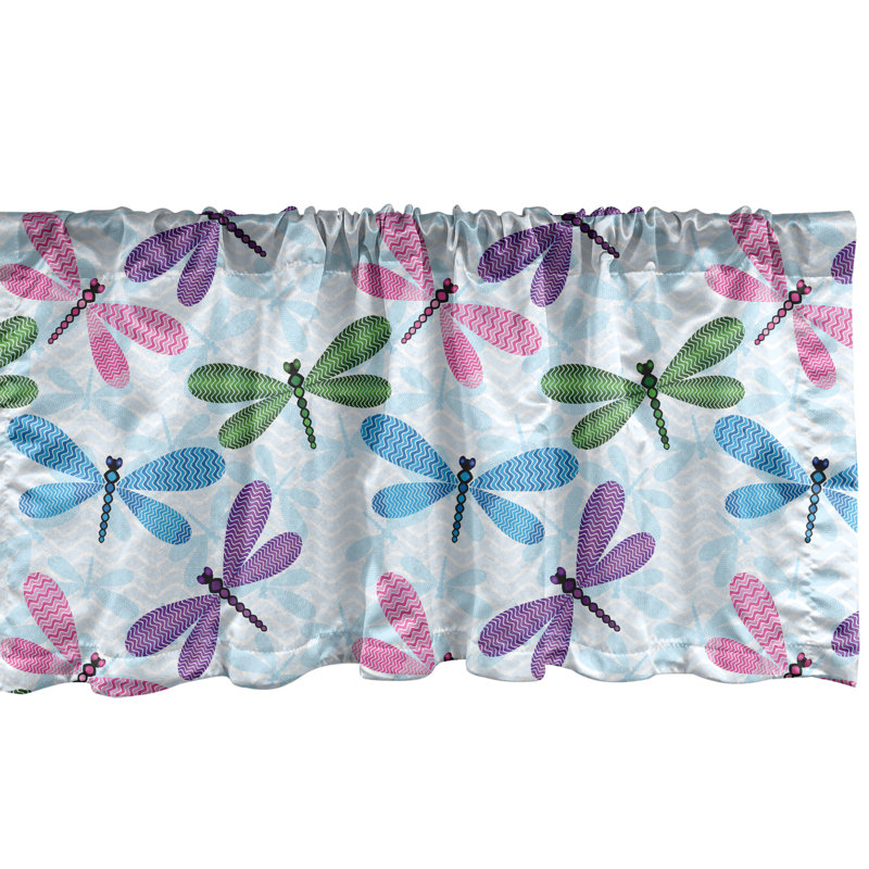 Multicolore cantonnière Ambesonne, L 54 po x L 12 po