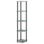 Bhuvan 146.56cm H x 29.46cm W Bookcase