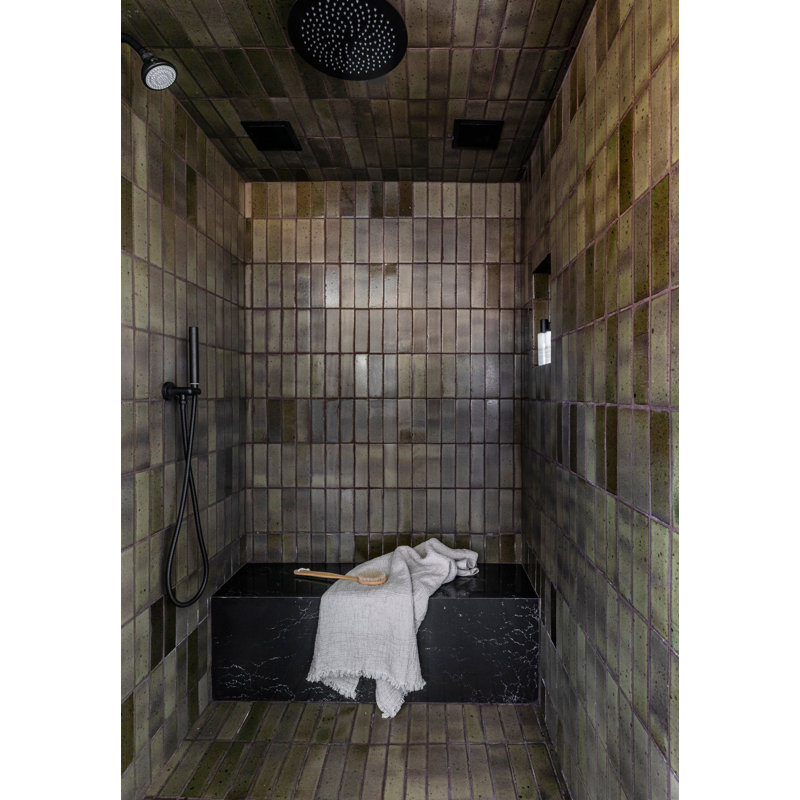 Spa 2" Single Function Handshower, Matte Black