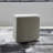  Almeida Sofa Table and Upholstered Ottomans Set