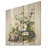 Daisy Flower On Calm Stone III - Daisy On Wood Print-1297660720