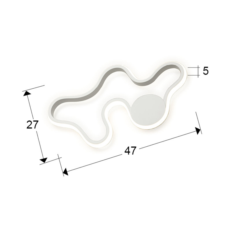 Navas LED Flush Mounted Sconce
