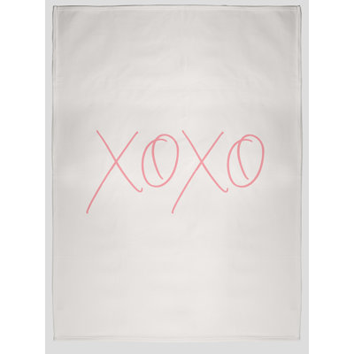 Jeté moderne Xoxo pour la Saint-Valentin