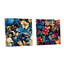 Motif de motif cachemire ethnique II - ensemble abstrait d'art mural en verre acrylique sur 2-103927275