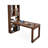 Light-walnut Rectangular Solid Wood desk-1253497323