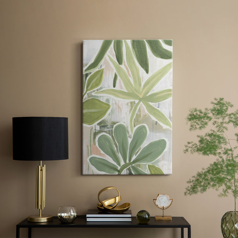 Graffiti tropical I - galerie Cavas sur mesure, H 27 po x l 18 po