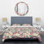 Ensemble de housse couette mid-century retro square-40702264