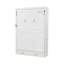 Lit escamotable double avec 2 tiroirs, beige