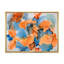 «Blue and Brown Luxury Abstract Fluid VII», peinture sur toile-67358678-67358679