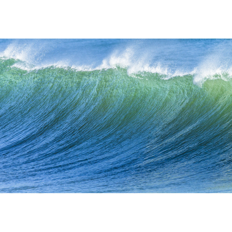 Vague - photographie sur toile tendue, L 18 po x H 12 po