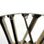 Asher Metal Skeleton Wall Clock