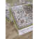 Green/Cream Kollektion 1870 Oriental Machine Woven Area Rug