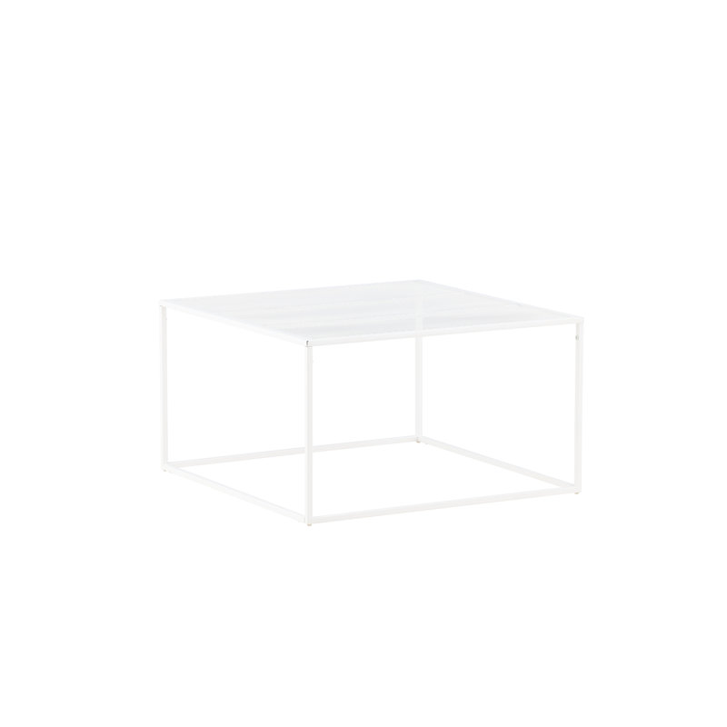 Jakeel Frame Coffee Table, White