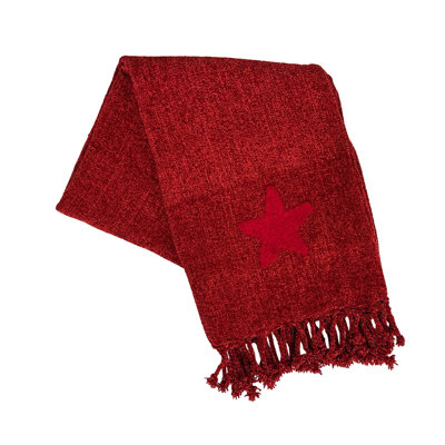 Red Star Throw Blanket