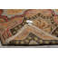 Tapis floral traditionnel en laine tissé à la main sauge 7 pi 7 po x 9 pi 8 po Aubusson