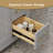 36" Bathroom Vanity Cabinet Base Only, Sink not Included-102807121