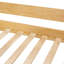 Lit superposé simple en bois massif avec tente - Option de chambre à coucher polyvalente-1683362717