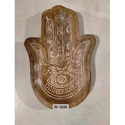 World Menagerie Ambrette Wood Platter