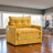 36.3" Chenille Rotatable Upholstered Sofa Chair With Side Pockets-905065908