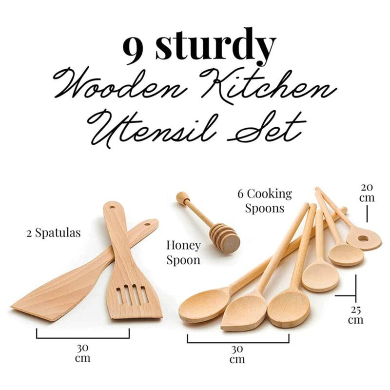 Natur Pur 9 Utensil Set