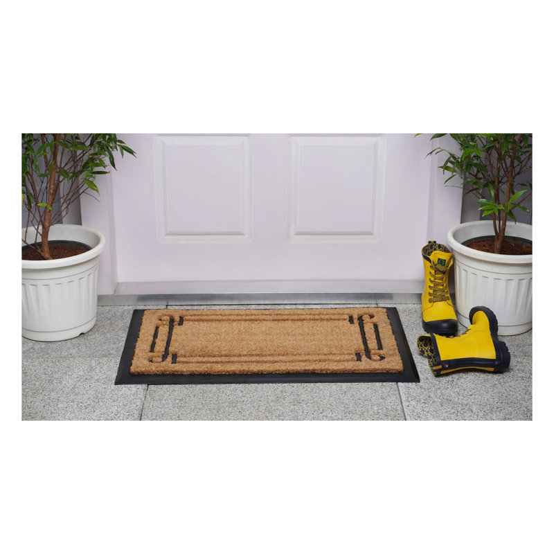Non-Slip Indoor/Outdoor Doormat, 18" W x 30" L