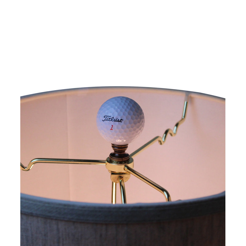 Faîteau de lampe boule de golf