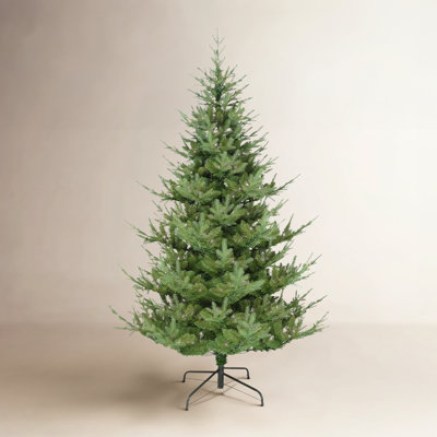 Flocked Pre-Lit Spuce Christmas Tree