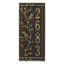 Plaque d'adresse murale1 ligne personnalisée Woodridge-369773532-369773526