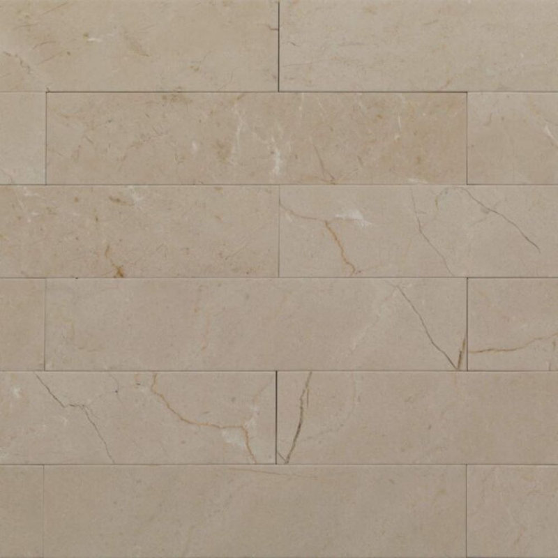 Honed Crema Marfil 2"X9"