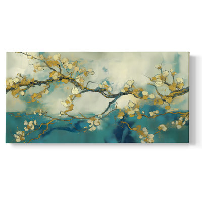 Botanical Series-CCCCLXVII - Toile tendue avec châssis encadré - Prêt à être accroché