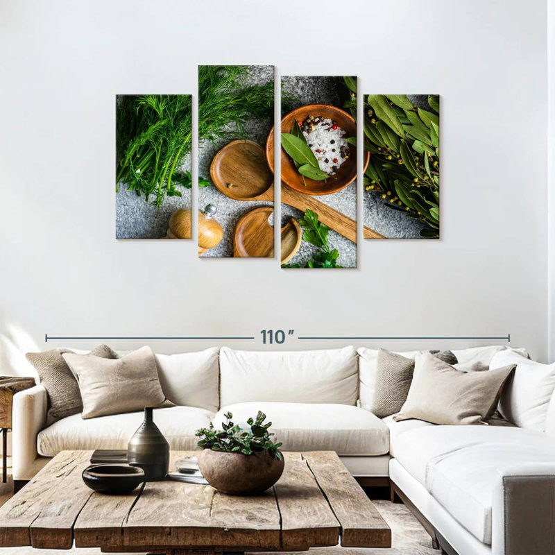Yarlin herbes pour la cuisine, H 48 po x l 75 po