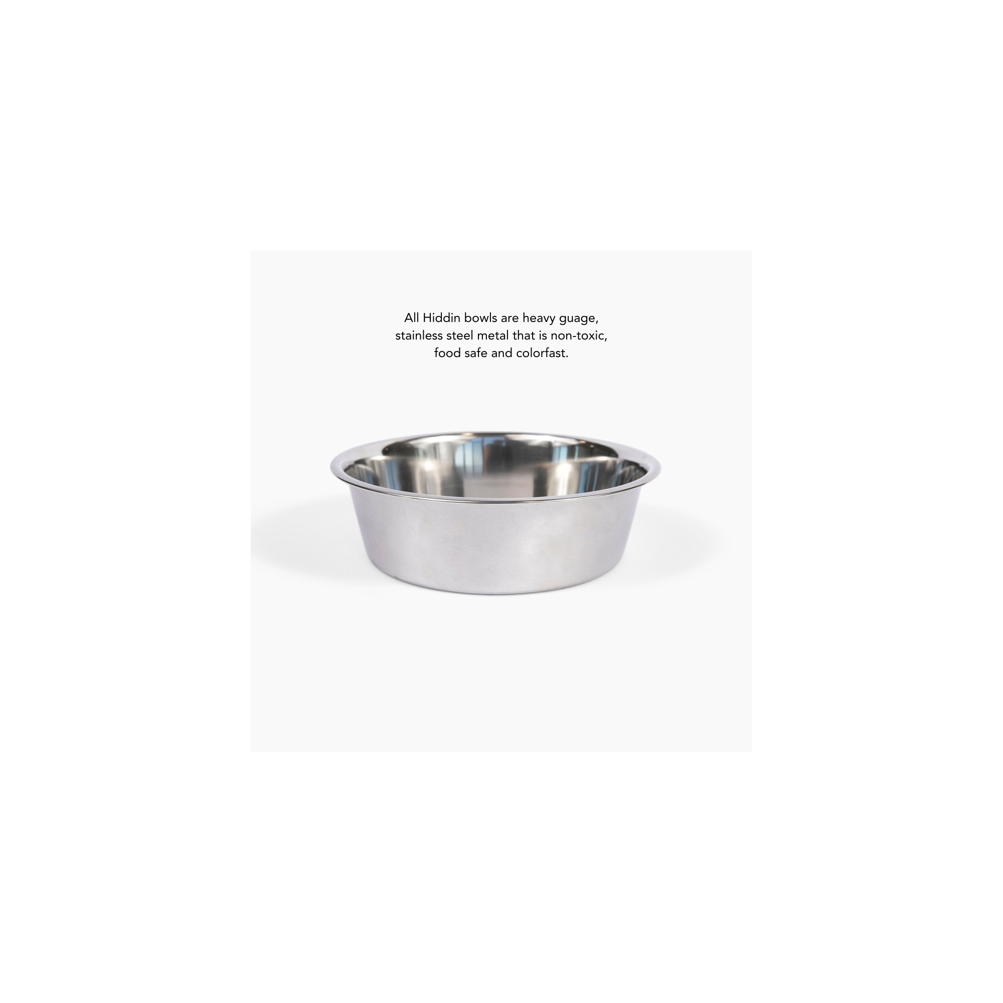 Single Bowl Elevated Feeder with Bowl, Smoke Grey, Silver