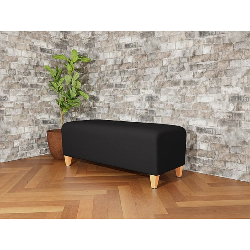 Banc de réception Ravenna, Bois naturel, Visite libre noire