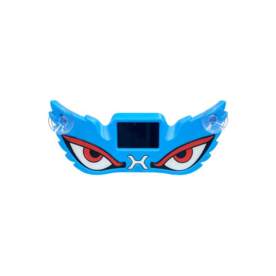 Solar Powered Vehicle Warning Light Solar Powered Devil's Eye LED Light For Car Windows Auto Windshield Strobe  Light For Trucks SUVs