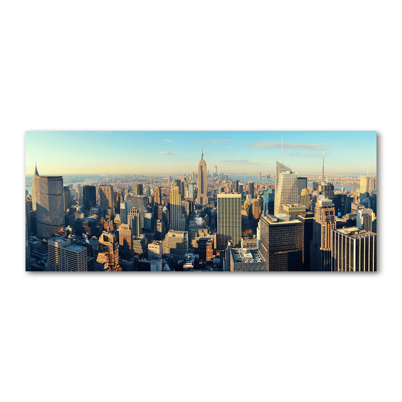 Skyscrapers - No Frame Print on Canvas