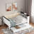 Wood Daybed With Storage Shelves, Upholstered Backrest And Usb-1768322255