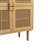 4-Doors Rattan Mesh Storage Cabinet, Shoe Cabinet with Eight Storage Spaces-2059421505