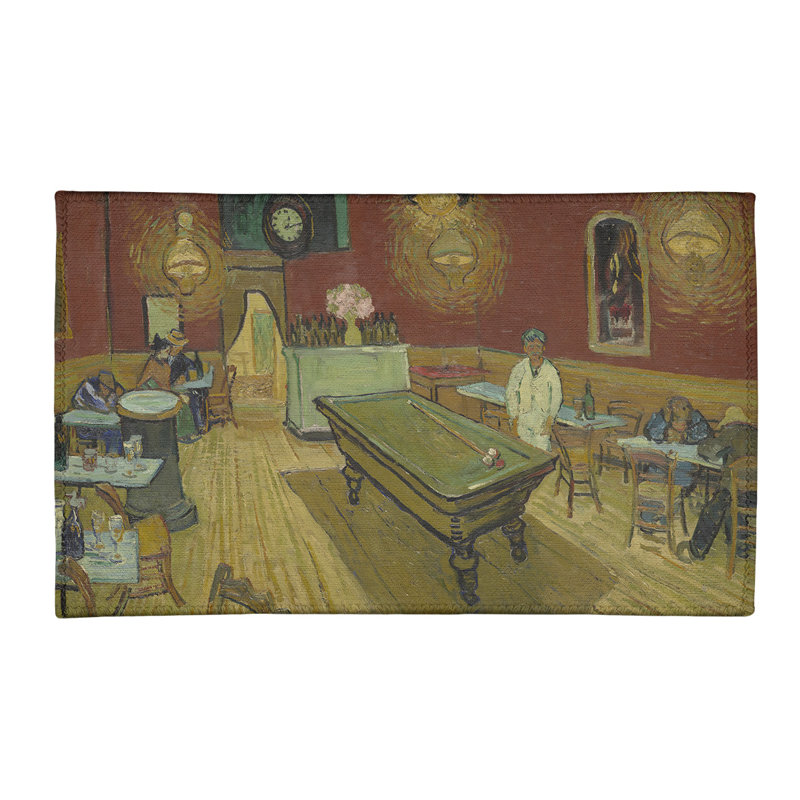 Tapis vert/brun cafaing night, Rectangle 3 pi x 5 pi