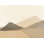 Serene Desert Layers par Arohika Verma - art mural paysage - toile encadrée 24 x 16 (brun clair)