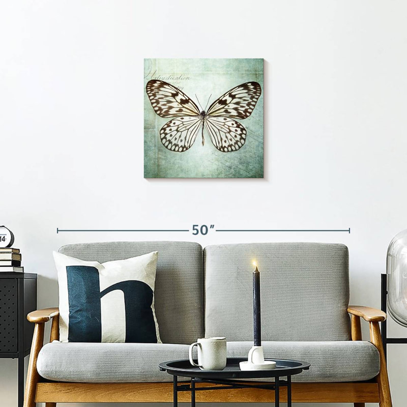 Papillon français VI, H 20 po x l 20 po