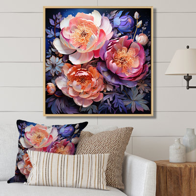 Pivoine rose Serenade I - impression
