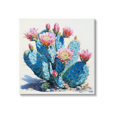 Art mural Prickly Cactus Blossoms, par RB