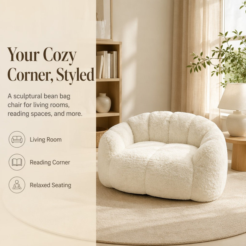 Fauteuil Lazy, Chêne blanc