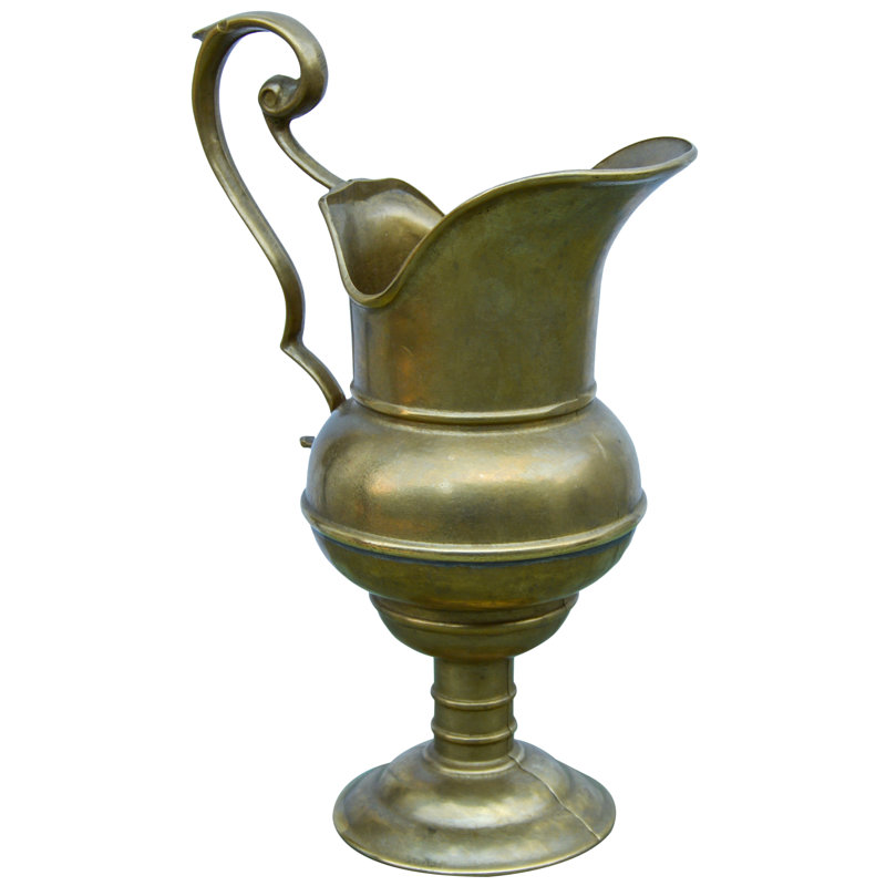 Solid Brass Table Vase
