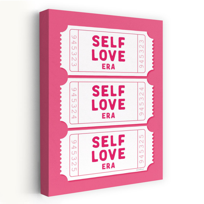 «Self Love Era», art abstrait moderne contemporain, H 48 po x l 32 po